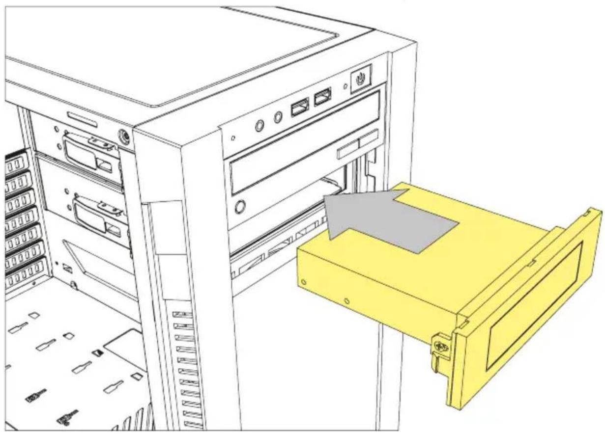 Sharkoon S25 - 3.5" External Device Installation - 2