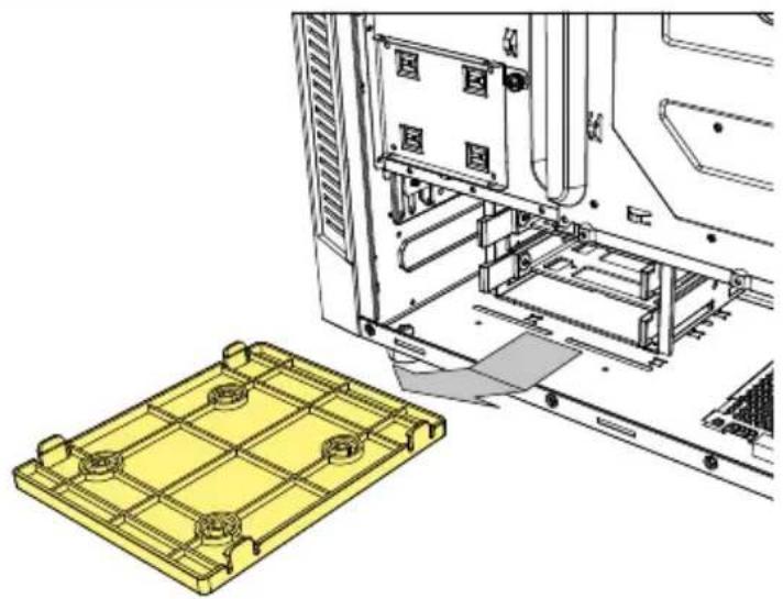 Sharkoon S25 - 3.5" HDD Installation - 1
