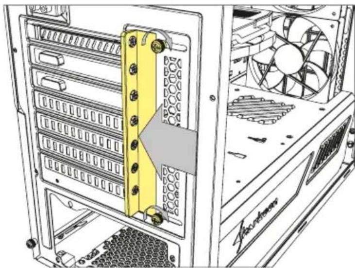Sharkoon S25 - Add-On Cards Installation - 3