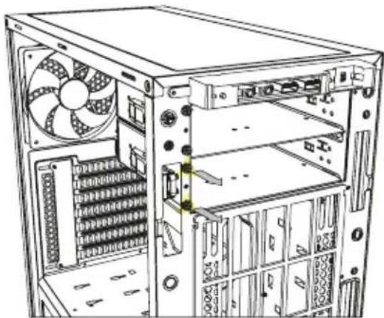 Sharkoon S25 - 2.5" HDD/SSD Installation - 1