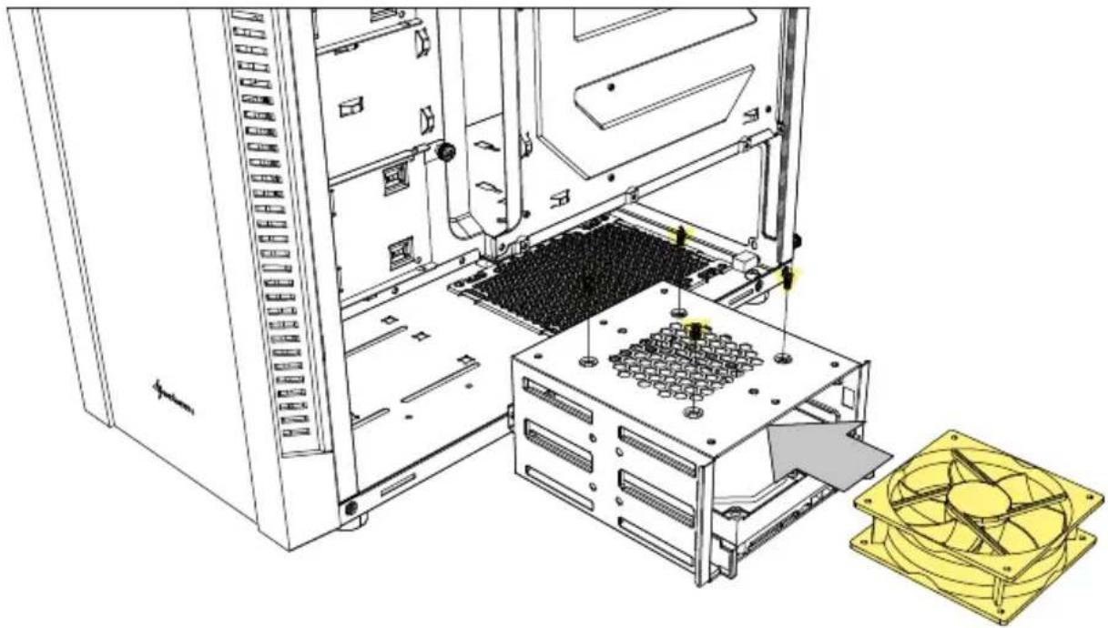 Sharkoon S25 - Optional HDD Cooling Solution - 2