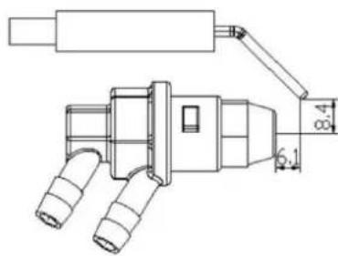 Perel FT120C - Elektrody zaplonowe - 2