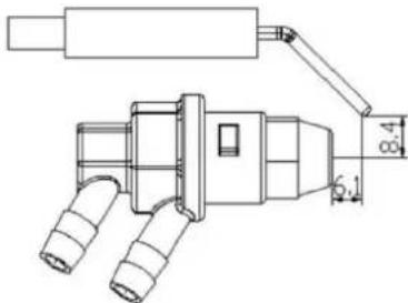 Perel FT120C - Ontstekingselektrodes - 2