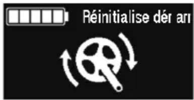 SHIMANO SCEM800 - Initialisation de la fonction de protection RD [réinitialise dér arr] - 2