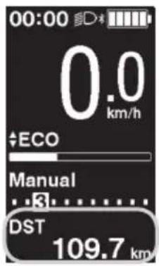 SHIMANO SCE7000 - Effacement de la distance parcourue (SC-E6100) - 2