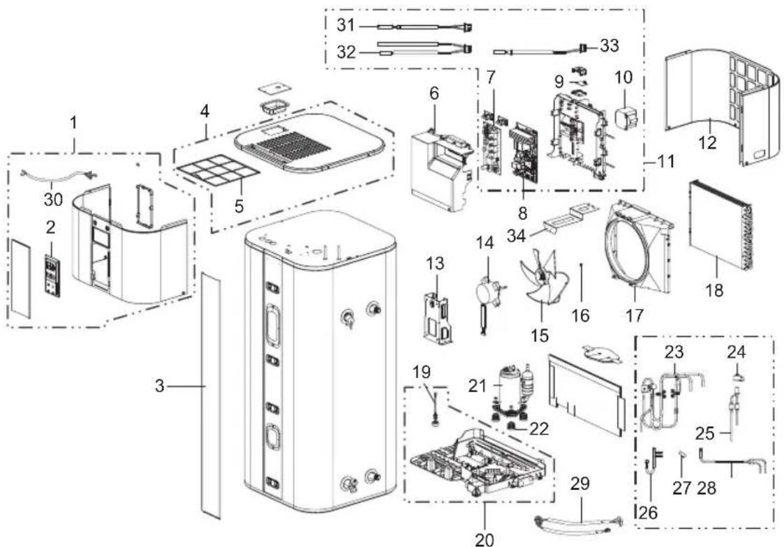 LG WH27S - Attention - 1
