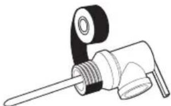 LG WH27S - Ugradnja sigurnosnog ventila - 1