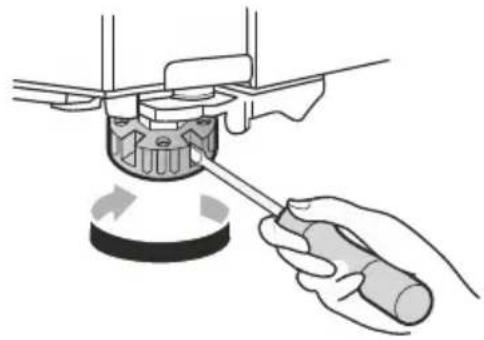 LG GLB472PLGB - Adjusting the Levelling Leg - 1