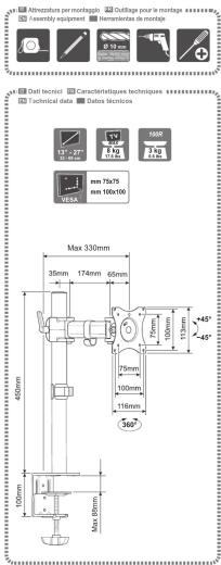 MELICONI Desk 100R - 2