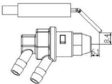 Perel FT130C - Electrodos de encendido - 2