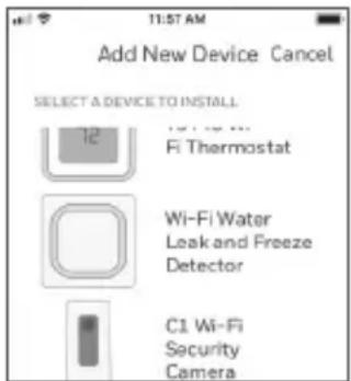 HONEYWELL RCHC4100WF1002 - Launch the Honeywell Home app - 3