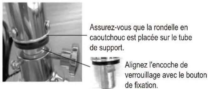 AERIAN TRIPOD50 - Montage de la tête du ventilateur - 2
