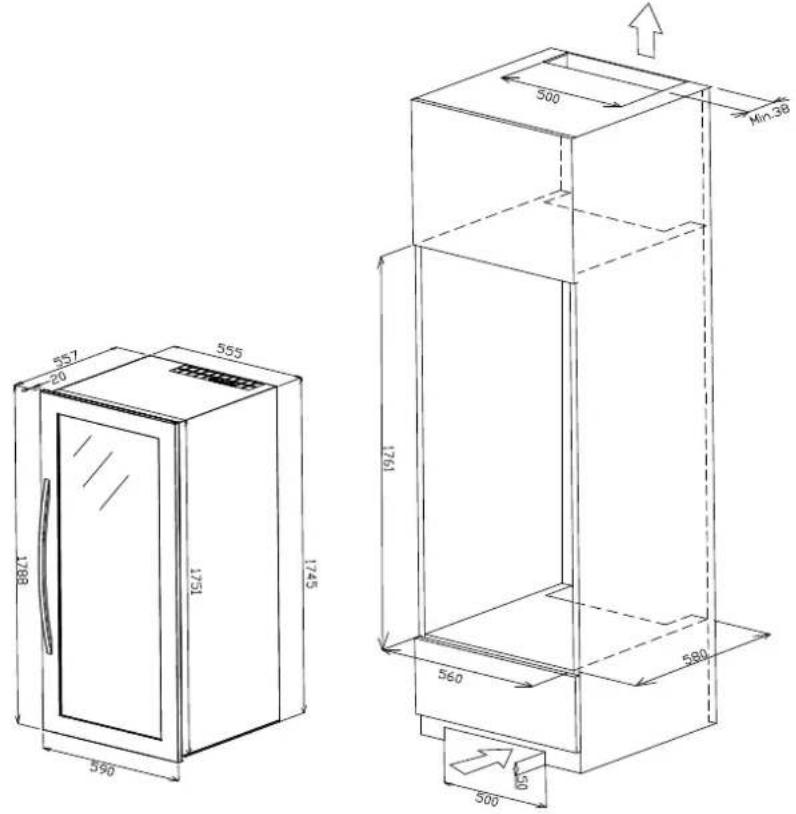 LE CHAI LT 895 - Encastrement - 1