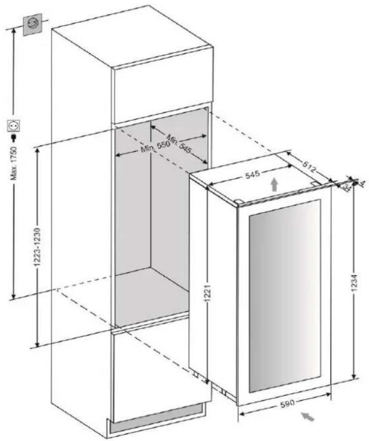LE CHAI LB 720V - Einbau - 1