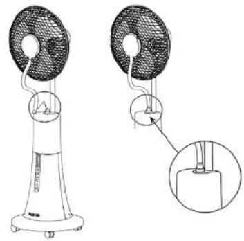 AERIAN MISTY100 - Assemblage du tube brumisateur - 1
