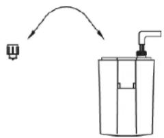 AERIAN MISTY100 - FILLING THE WATER TANK WITH WATER - 3