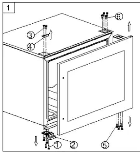LE CHAI LBN720V - CHANGING DOOR OPENING SIDE - 1