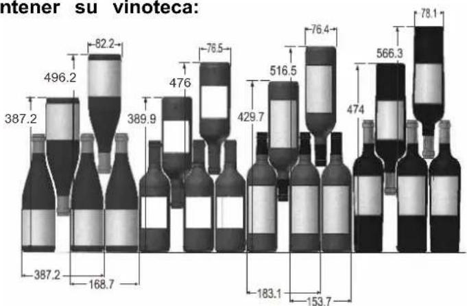 LE CHAI LBN720V - Cómo rellenar y mantener su vinoteca: - 1