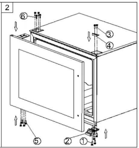 LE CHAI LBN720V - CHANGING DOOR OPENING SIDE - 2