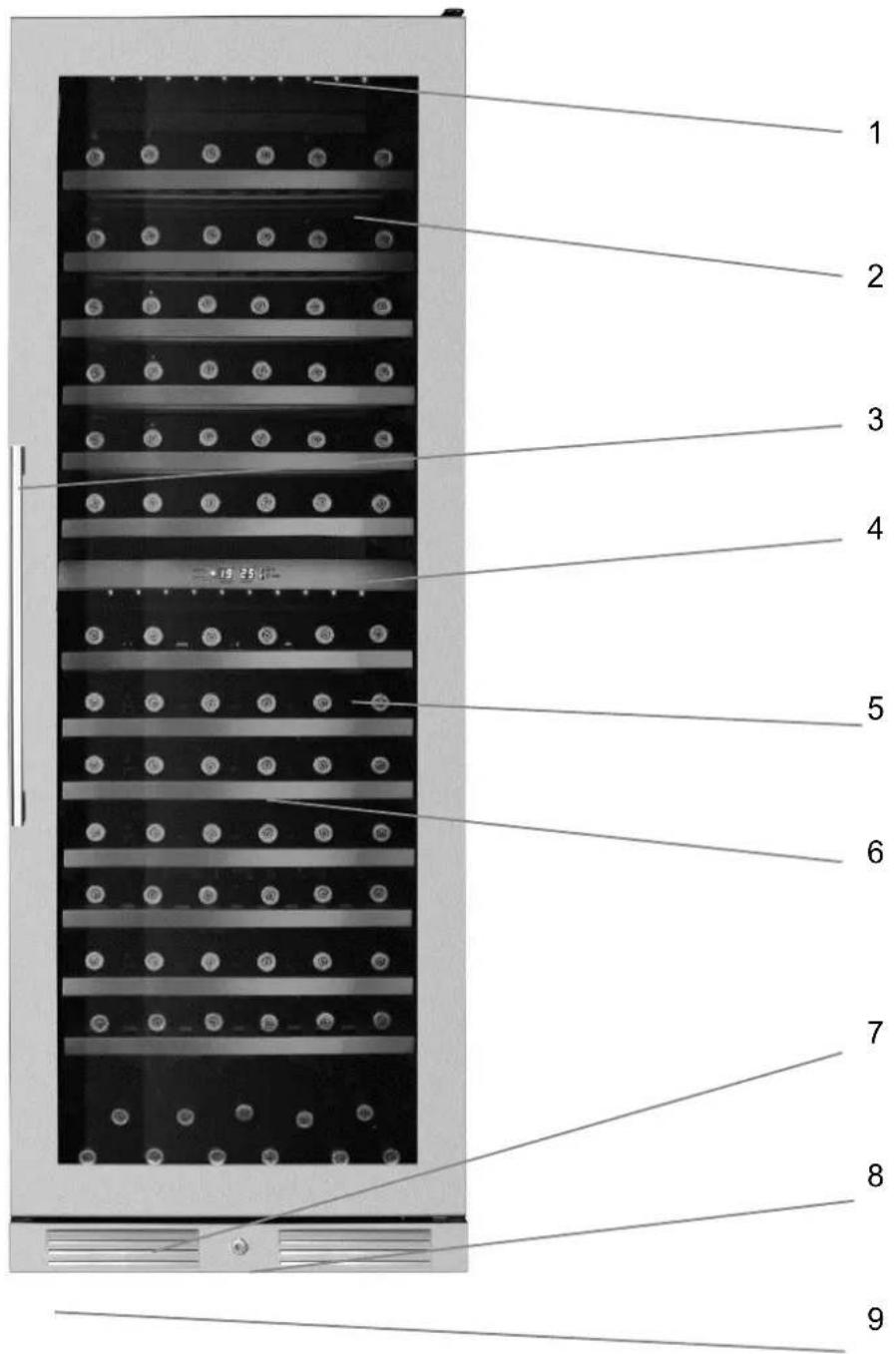 LE CHAI LB 1540 - DESCRIPCIÓN DEL APARATO LB 1100 / LB 1540 - 1