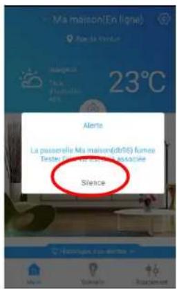 LIFEBOX Smartcam1 - Gérer une alerte dans l'application lifebox SMART - 1
