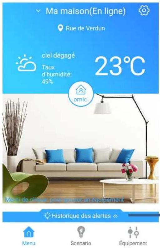 LIFEBOX Smartcam1 - Suivre les alertes dans l'application lifebox SMART - 1