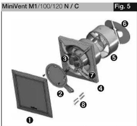 Helios DN100 - Kit d'utilisation / Montage apparent - 1