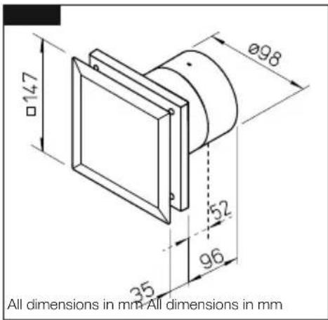 Helios DN100 - Dimensions - 1