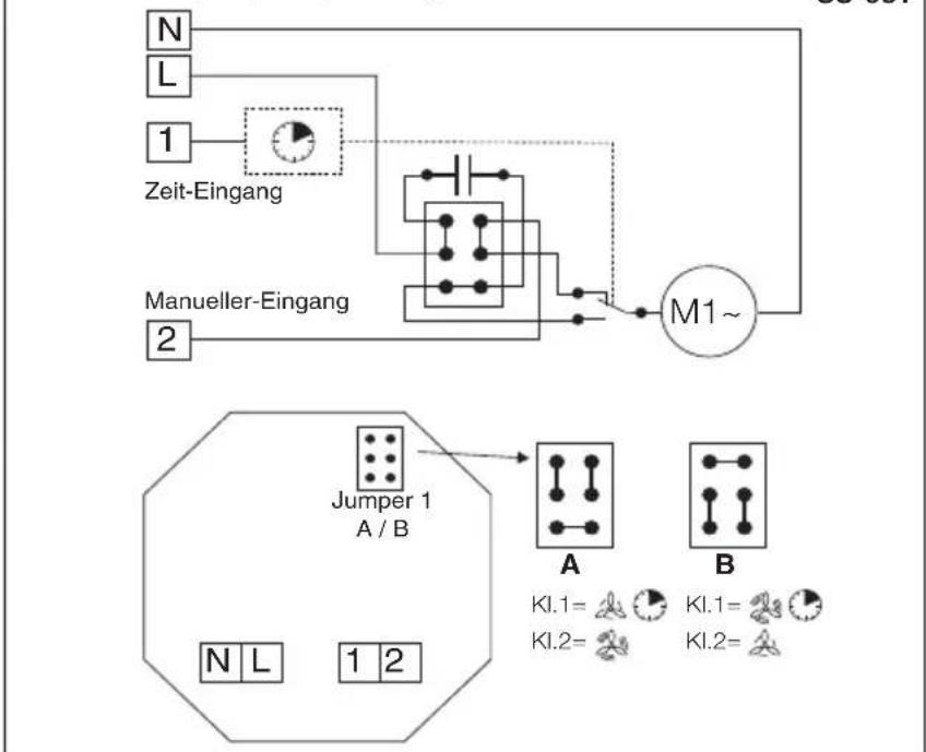 Helios DN100 - Schaltplanübersicht für M1/100/120 N /C - 2