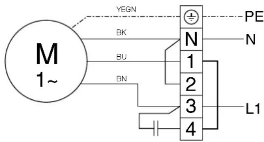 Helios RR 200 B - Schaltplan SS-934.1 für Typen RR 100 C, 125 C, 160 B, 160 C, 200 A, 250 A - 2