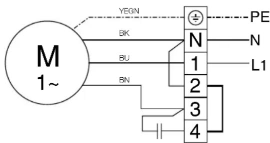 Helios RR 200 B - Schaltplan SS-934.1 für Typen RR 100 C, 125 C, 160 B, 160 C, 200 A, 250 A - 4