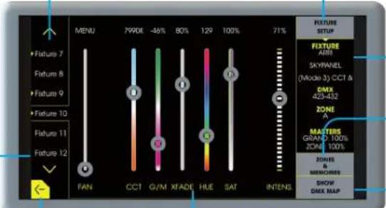 Exalux Control Touch - Provides advanced control of the CONTROL TOUCH's settings, including : display brightness, CRMX control, memory import/export, reset, ... - 6