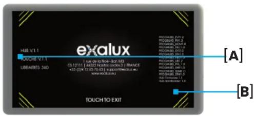 Exalux Control Touch - CONTROL HMI 5" - 2