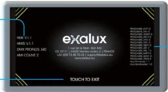 Exalux Control Touch - CARACTERISTIQUES - 2