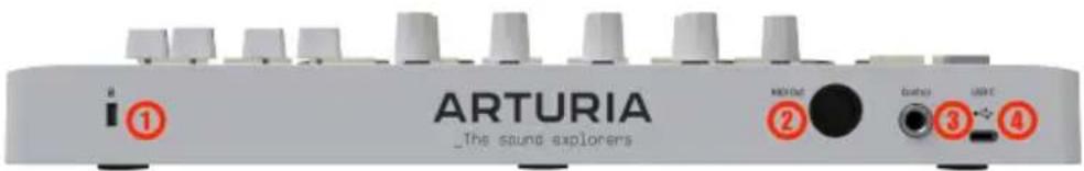 Arturia MiniLab 3 - Panneau arrière - 1