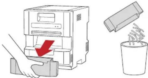 HITI M610 - Die Abschnittbox einsetzen - 2