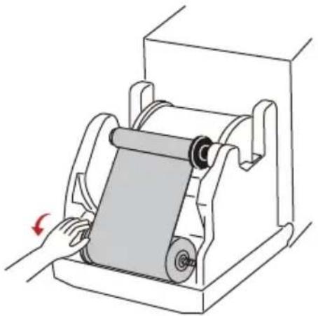HITI M610 - Farbband einlegen - 2
