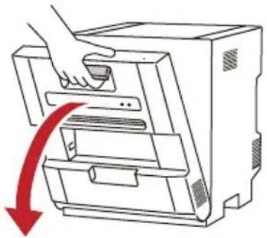 HITI M610 - Papier einlegen - 1