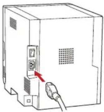 HITI M610 - 连接电源线及数据线 - 1