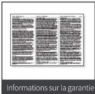 Informations sur la garantie