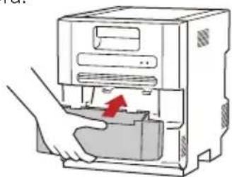 HITI M610 - Carregando a Fita Carregando Caixa de Resíduos - 3