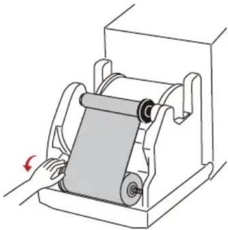 HITI M610 - Loading Ink Ribbon Loading Dust Box - 2