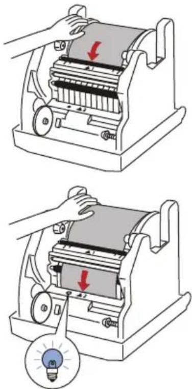 HITI M610 - Carregando Papel - 4