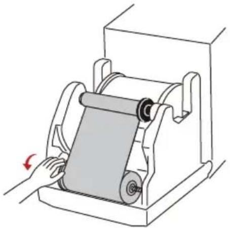 HITI M610 - Chargement du ruban - 2