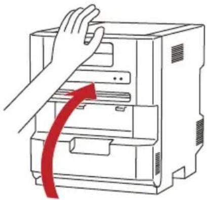 HITI M610 - Chargement du ruban - 3