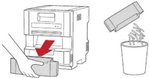 HITI M610 - Carregando a Fita Carregando Caixa de Resíduos - 4