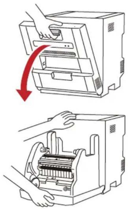 HITI M610 - Carga de papel - 1