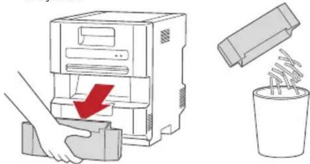 HITI M610 - Chargement de la boîte à poussière - 2