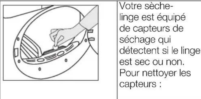 BEKO DS 8440 SXM - Nettoyer le capteur - 1
