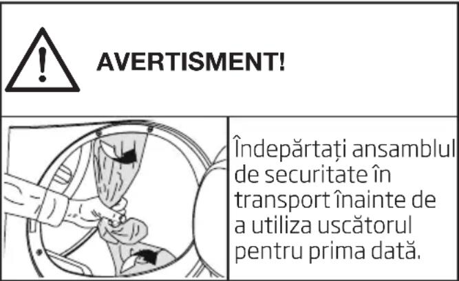 BEKO DS 8440 SXM - Îndepărtarea ansamblul de securitate în transport - 1